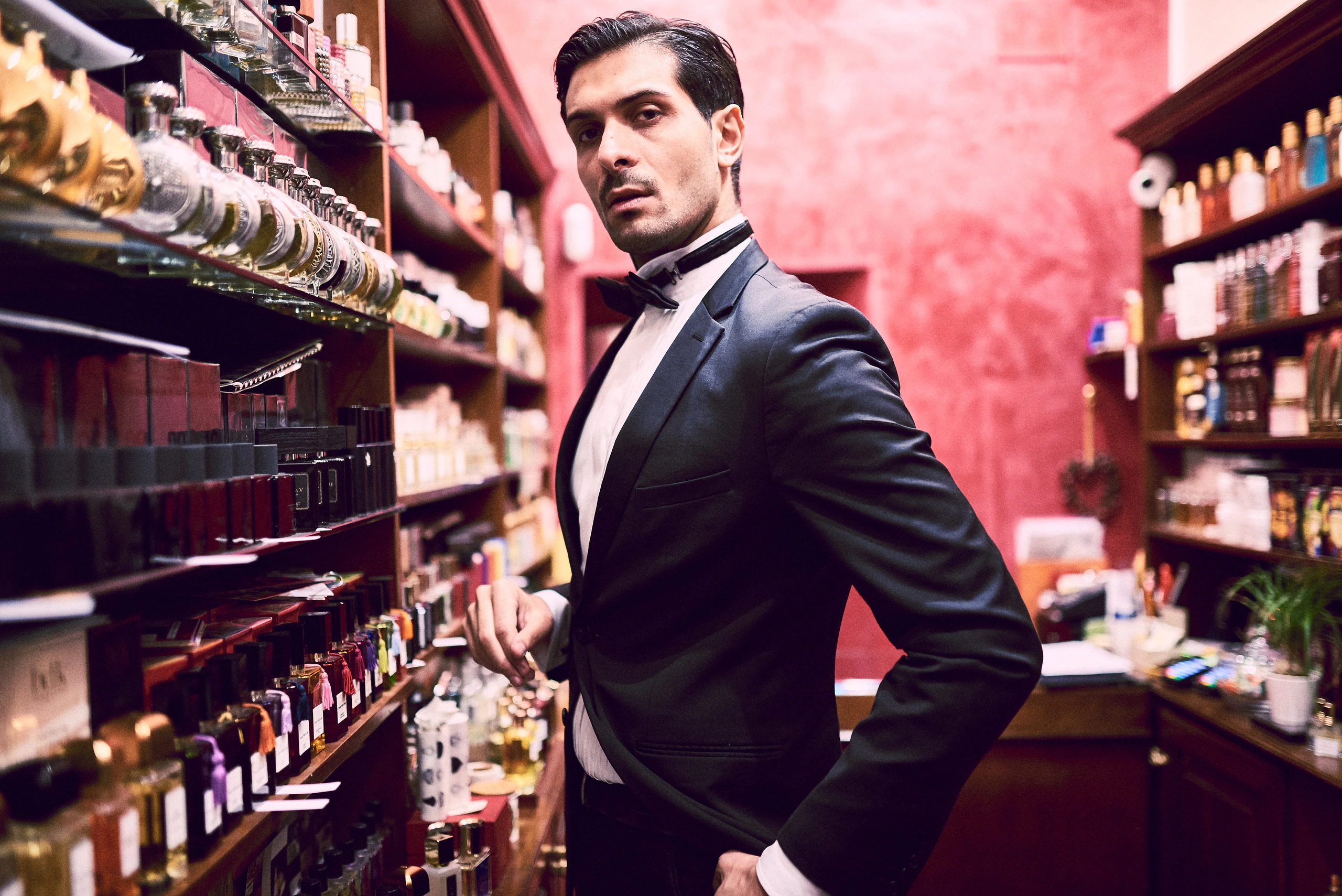 Camicia Smoking Uomo DAN Roma · dettaglio